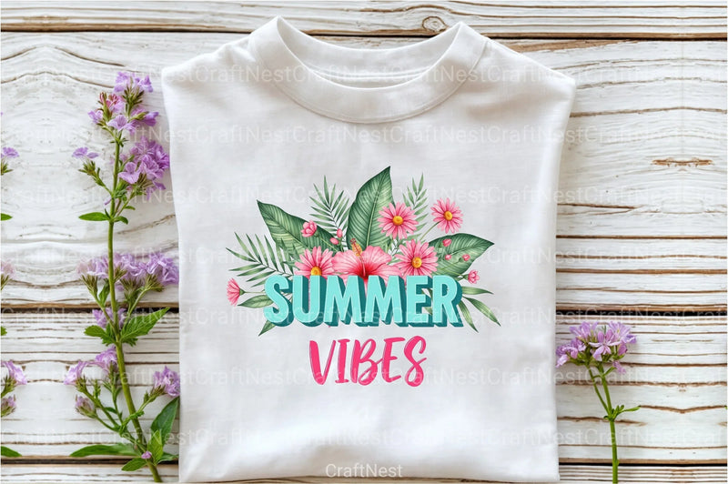 Summer Vibes Clipart Bundle 11 - CraftNest - Digital Crafting and Art