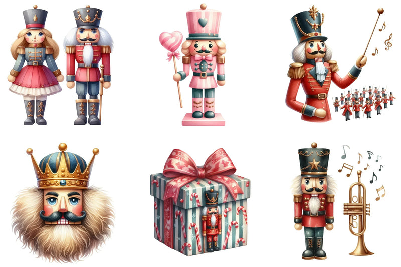 Christmas Nutcracker Clipart Bundle - CraftNest - Digital Crafting and Art