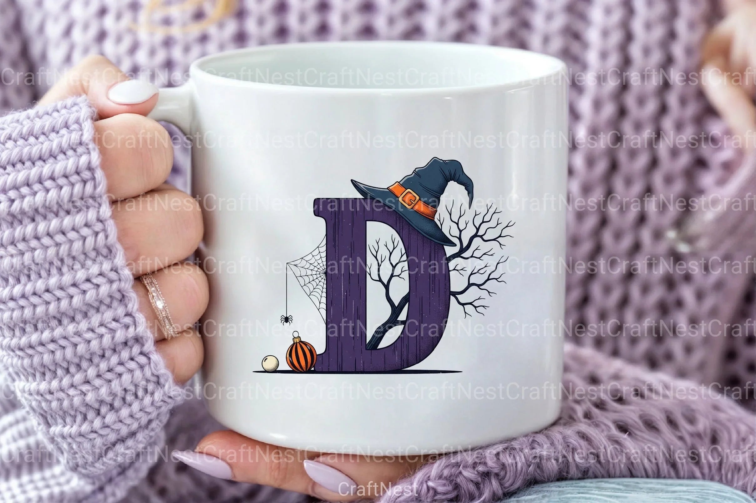 Halloween Alphabet Clipart Bundle 16 - CraftNest - Digital Crafting and Art