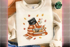 Just a Girl Who Loves Fall: Bookish Clipart Bundle - CraftNest - Digital Crafting and Art