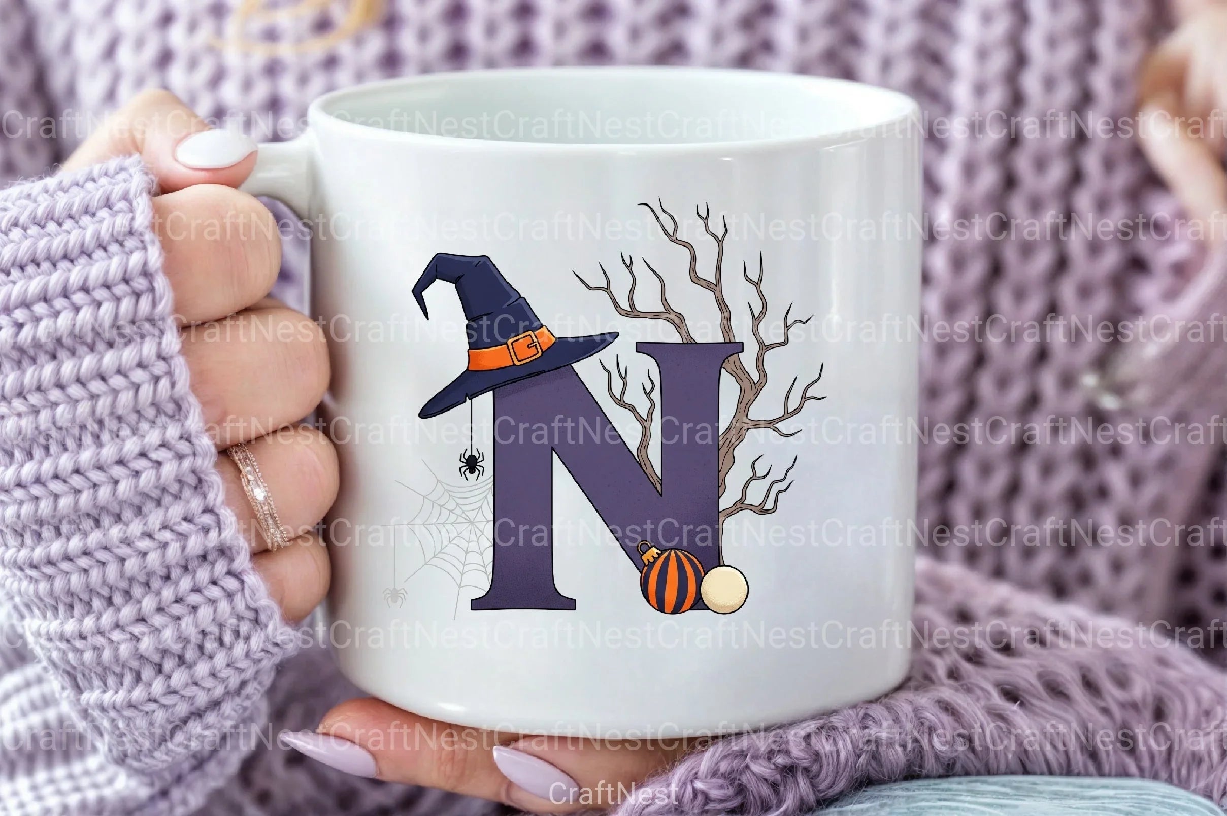 Halloween Alphabet Clipart Bundle 21 - CraftNest - Digital Crafting and Art