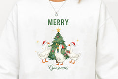 Funny Christmas Santa Goose Clipart Bundle - CraftNest - Digital Crafting and Art
