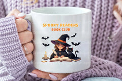 Spooky Book Club Graphic Clipart Bundle - CraftNest - Digital Crafting and Art