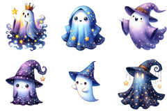 Halloween Ghost Clipart Bundle 33 - CraftNest - Digital Crafting and Art