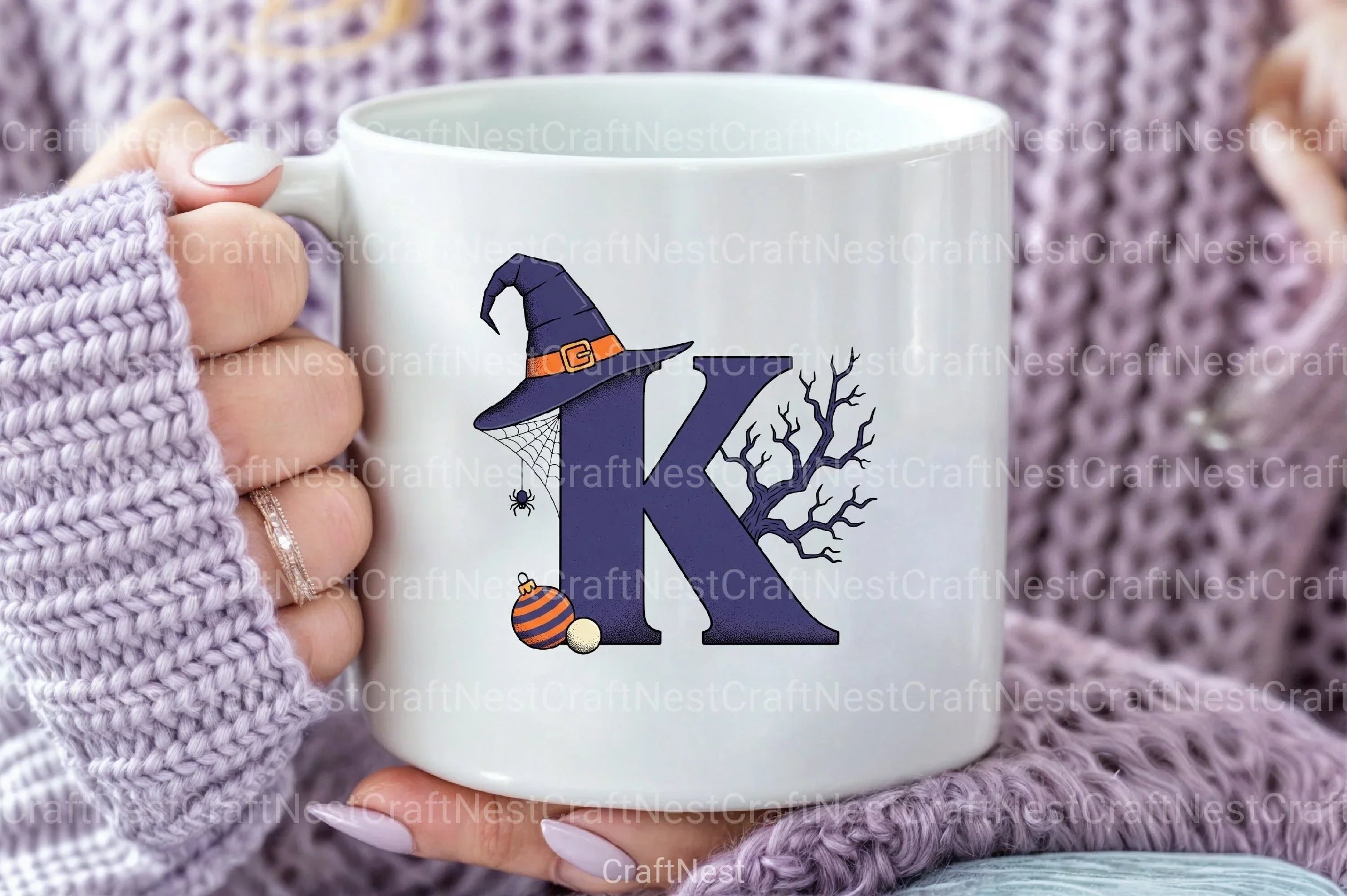 Halloween Alphabet Clipart Bundle 6 - CraftNest - Digital Crafting and Art