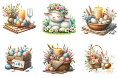 Vintage Easter Springtime Clipart Bundle - CraftNest - Digital Crafting and Art