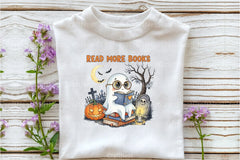 Halloween Ghost Read More Books Clipart Bundle - CraftNest - Digital Crafting and Art