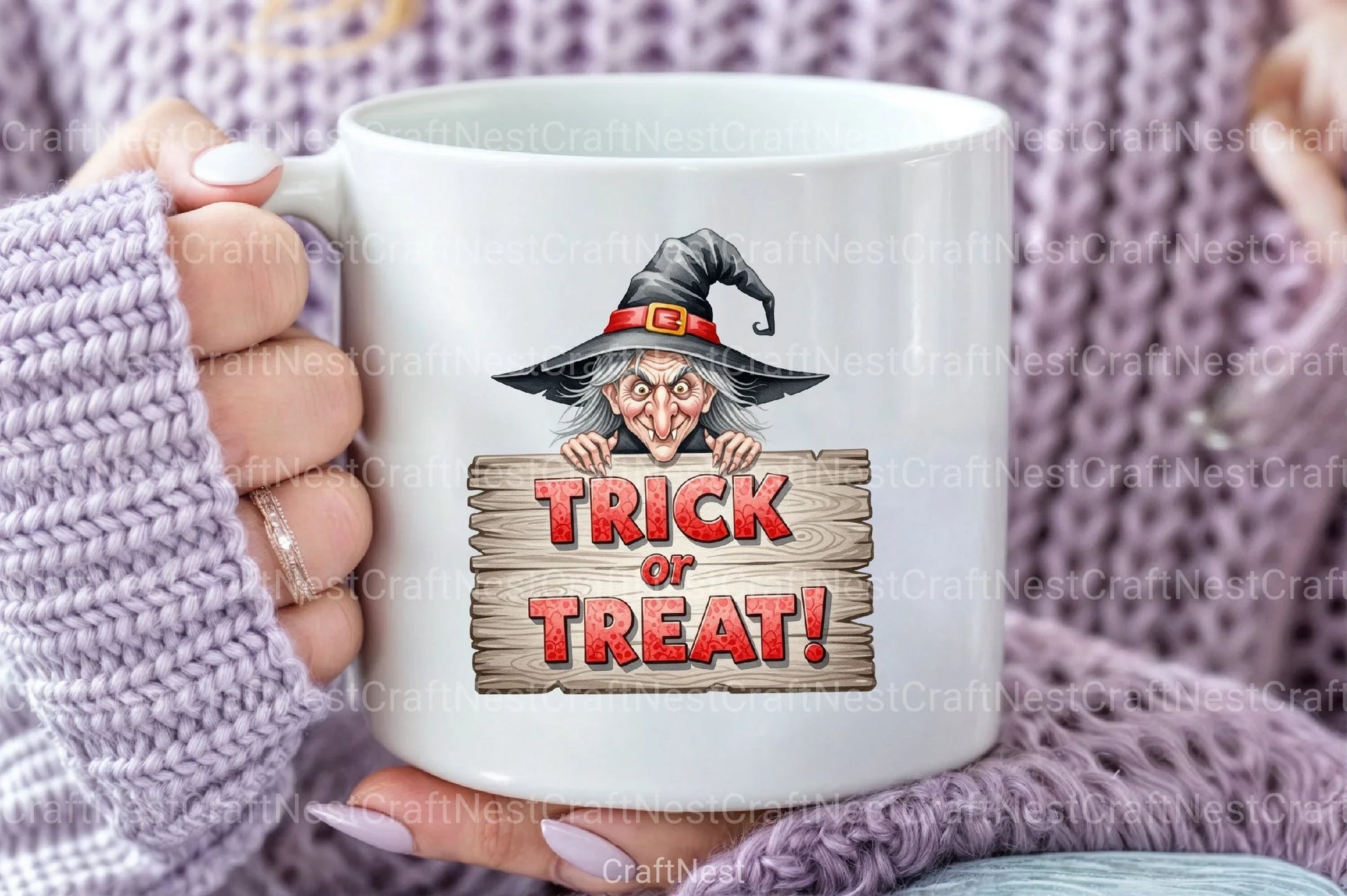 Witch Trick or Treat Clipart Bundle - CraftNest - Digital Crafting and Art