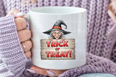 Witch Trick or Treat Clipart Bundle - CraftNest - Digital Crafting and Art