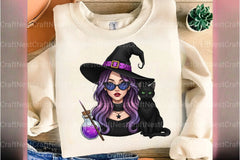 Glam Witch Clipart Bundle - CraftNest - Digital Crafting and Art