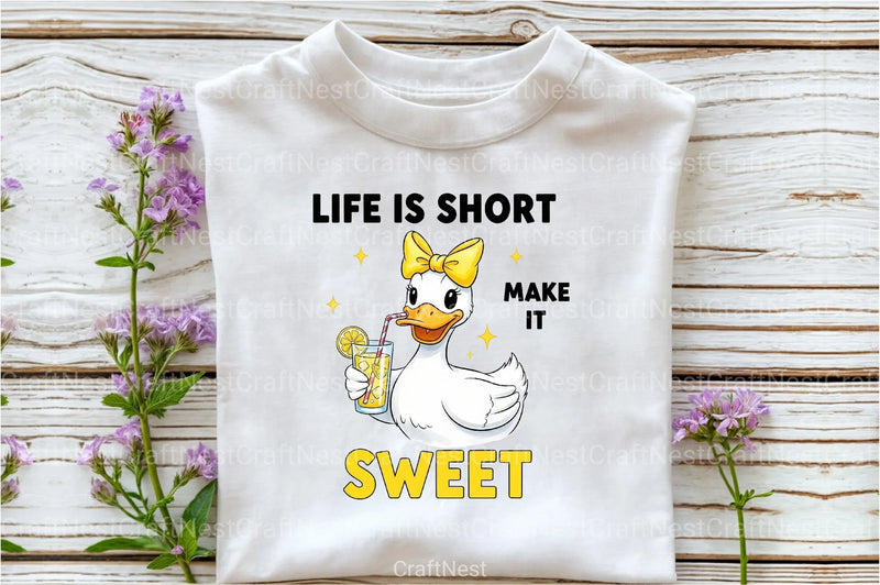 Funny Lemon Goose Clipart Bundle - CraftNest - Digital Crafting and Art