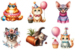 Cat Animal Pet Clipart Bundle - CraftNest - Digital Crafting and Art