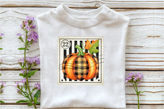 Pumpkin Postage Stamp Clipart Bundle 7 - CraftNest - Digital Crafting and Art