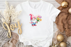 Spring Gnome Clipart Bundle - CraftNest - Digital Crafting and Art