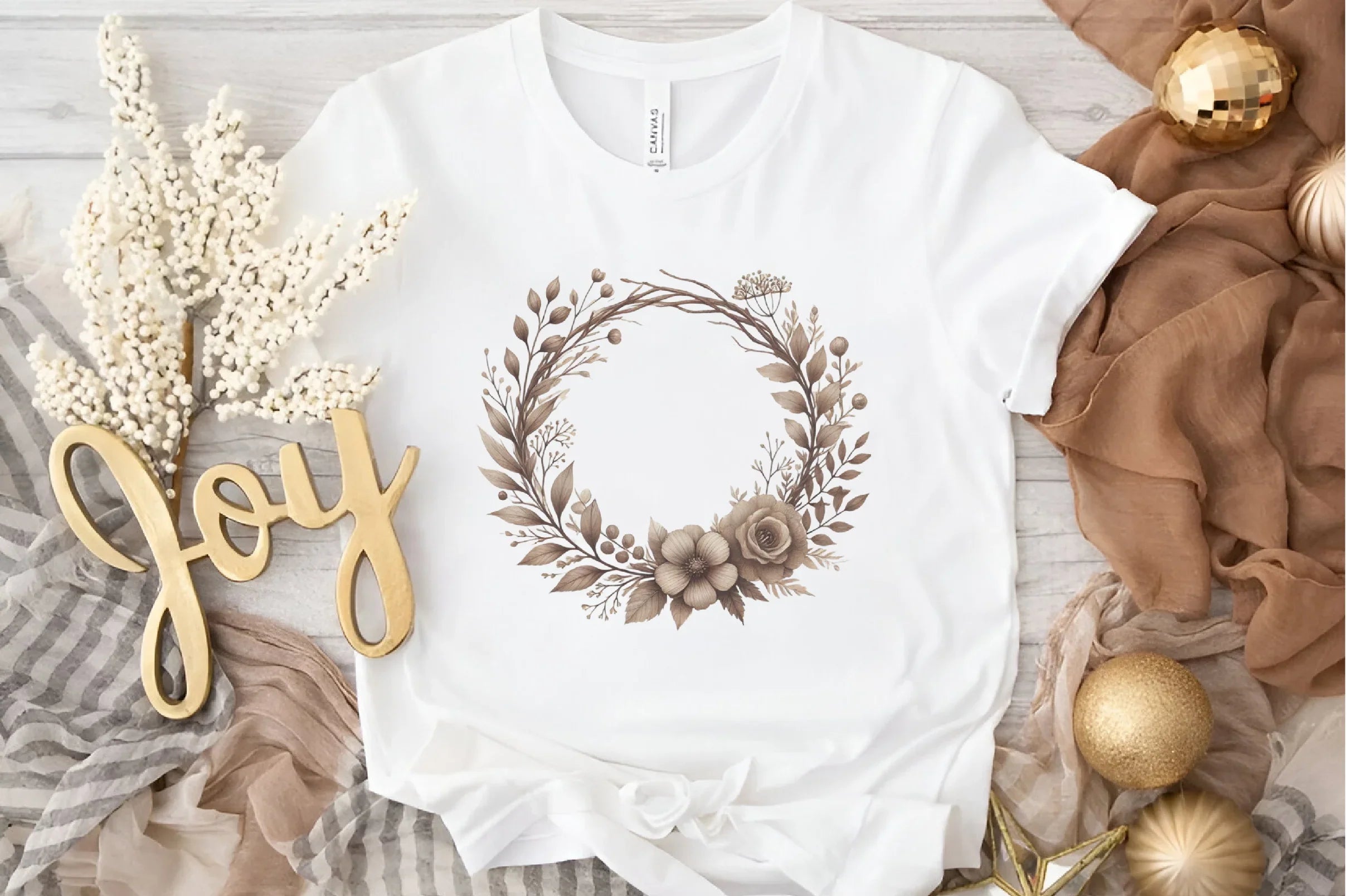 Sepia Spring Clipart Bundle - CraftNest - Digital Crafting and Art