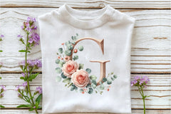 Floral Alphabet Clipart Bundle 29 - CraftNest - Digital Crafting and Art