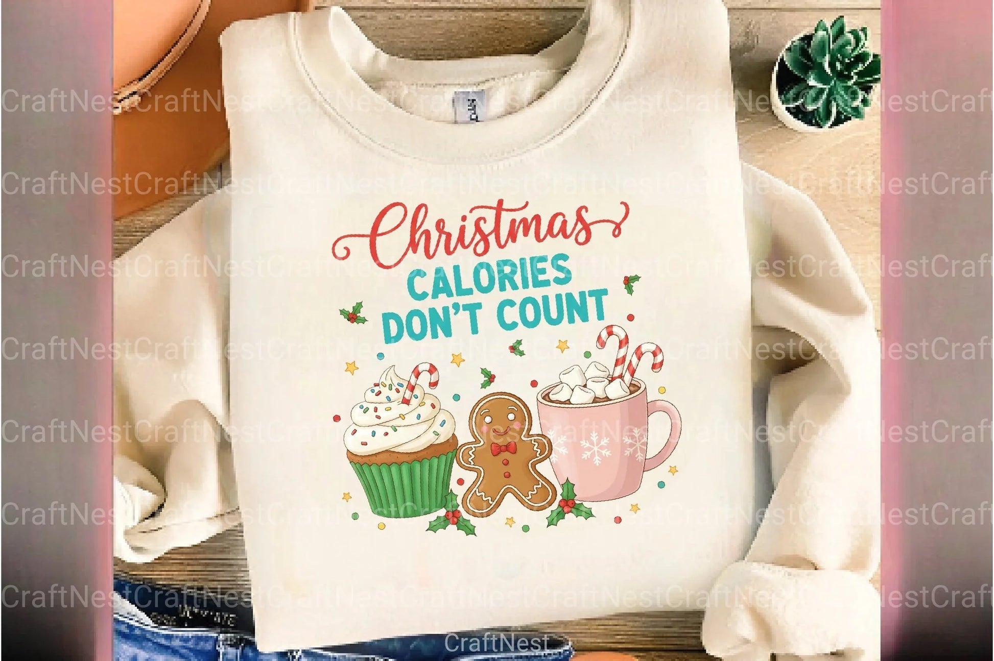 Calories Don't Count: Christmas Clipart Bundle - CraftNest - Digital Crafting and Art