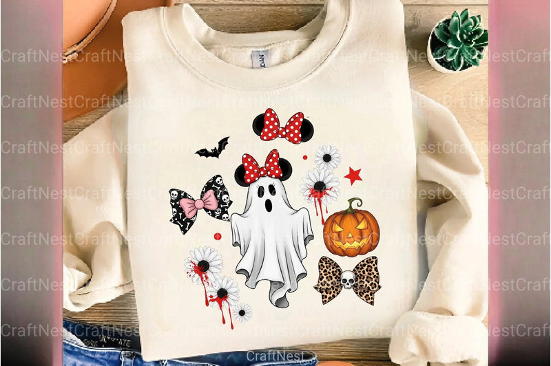 Halloween Ghost Clipart Bundle 15 - CraftNest - Digital Crafting and Art