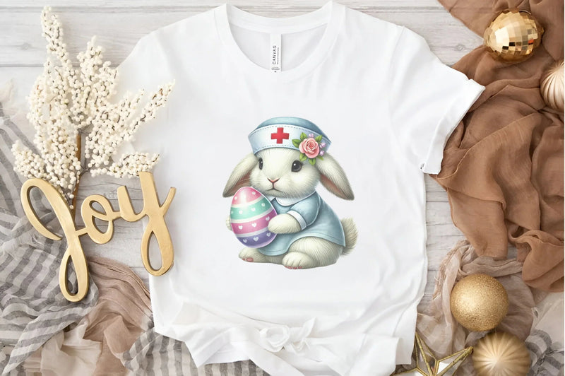Retro Easter Nurse Clipart Bundle - CraftNest - Digital Crafting and Art