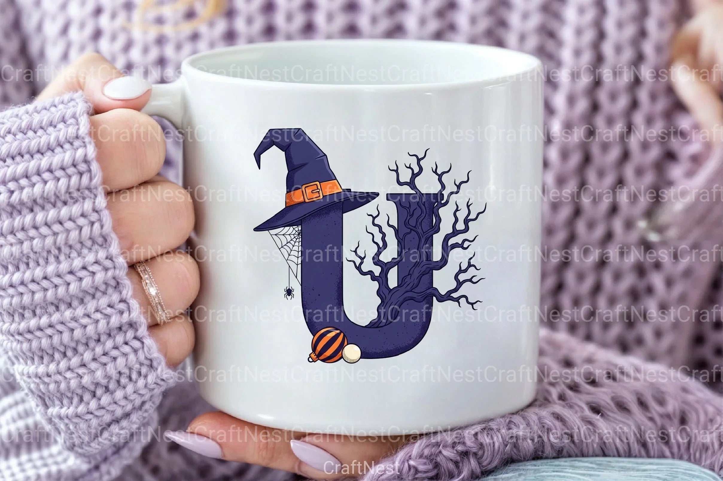 Halloween Alphabet Clipart Bundle 13 - CraftNest - Digital Crafting and Art