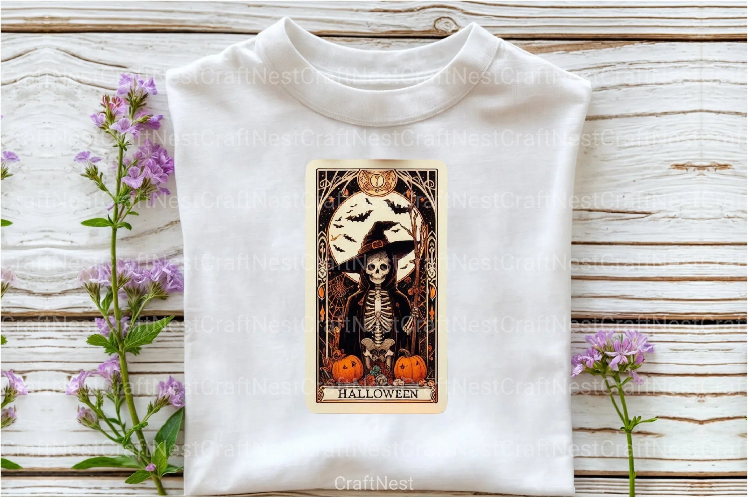 Halloween Tarot Card Clipart Bundle 2 - CraftNest - Digital Crafting and Art