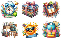 Back to School Clipart Bundle - CraftNest - Digital Crafting and Art