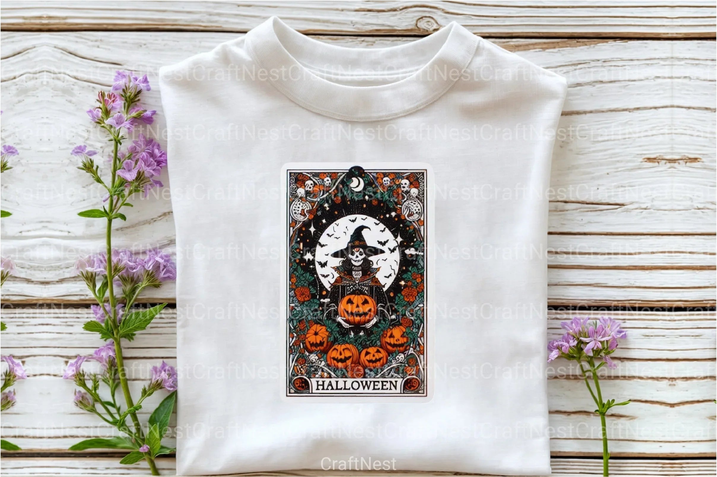 Halloween Tarot Card Clipart Bundle 18 - CraftNest - Digital Crafting and Art