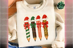 School Christmas Clipart Bundle 2 - CraftNest - Digital Crafting and Art