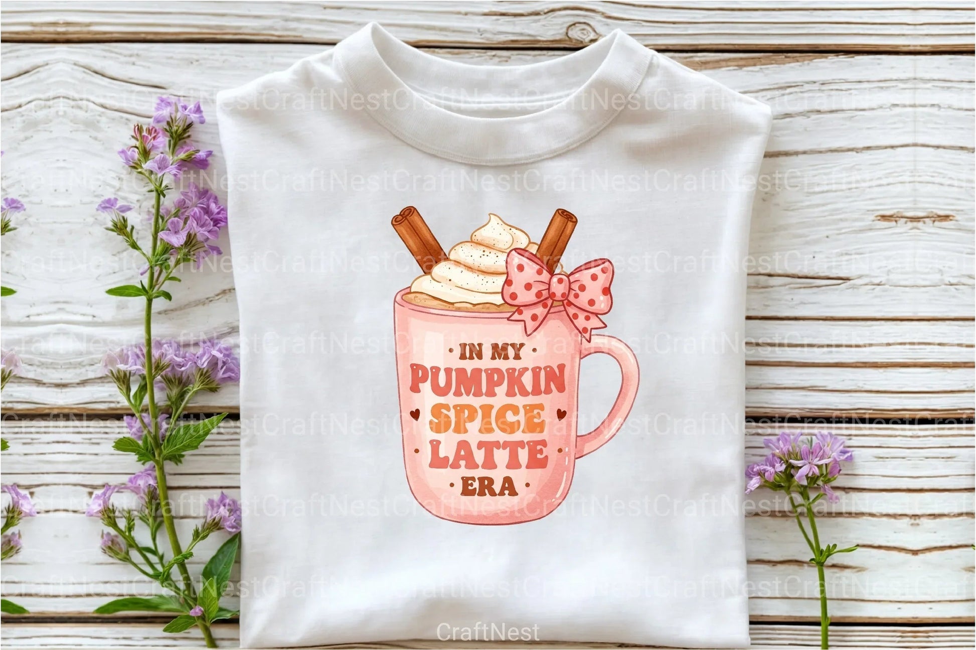 Pumpkin Spice Latte Clipart Bundle - CraftNest - Digital Crafting and Art