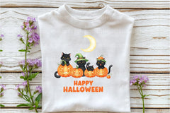 Happy Halloween Black Cat Clipart Bundle - CraftNest - Digital Crafting and Art