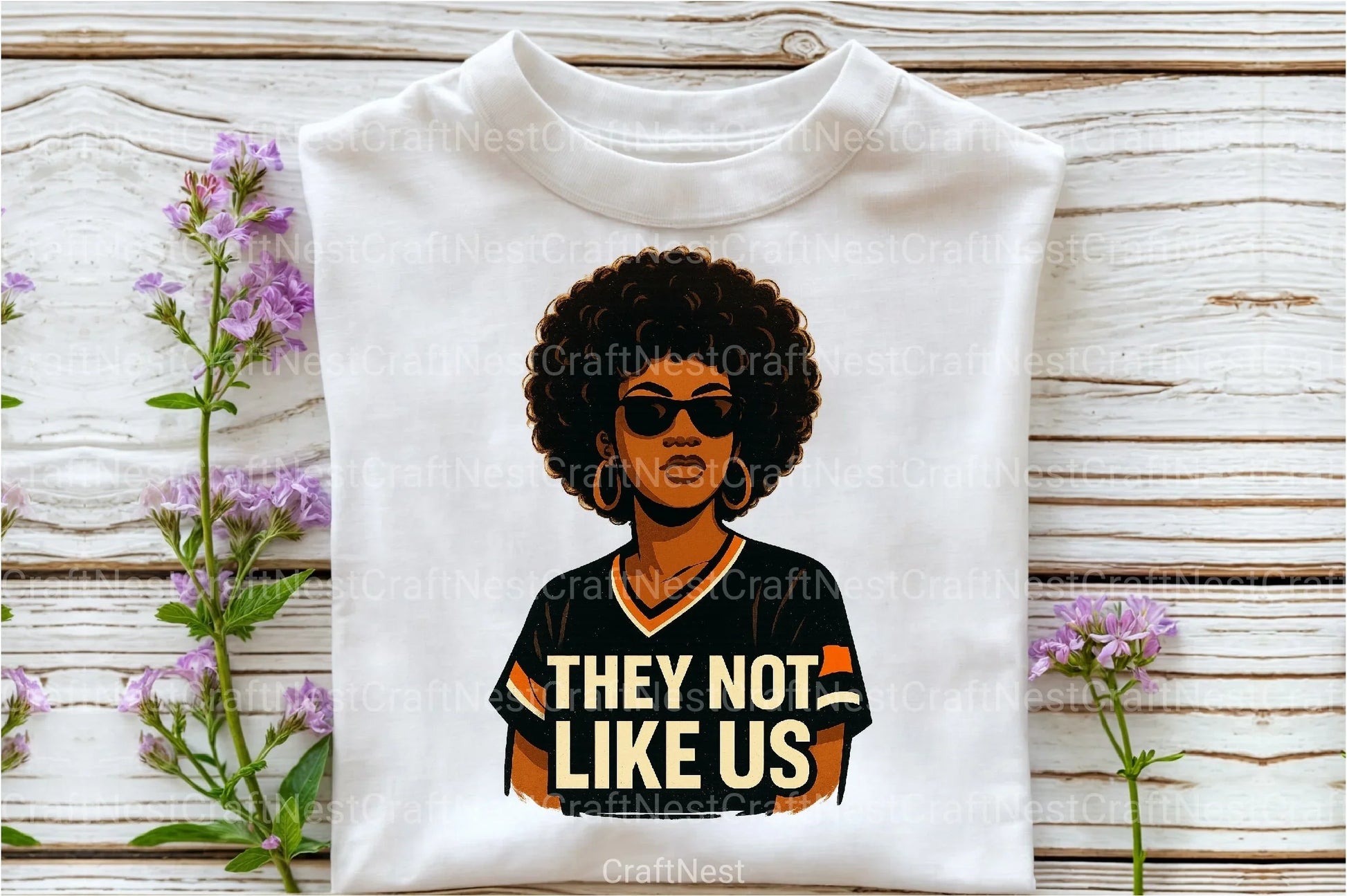 They Not Like Us: Black Women Clipart Bundle - CraftNest - Digital Crafting and Art