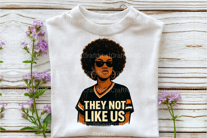 They Not Like Us: Black Women Clipart Bundle - CraftNest - Digital Crafting and Art