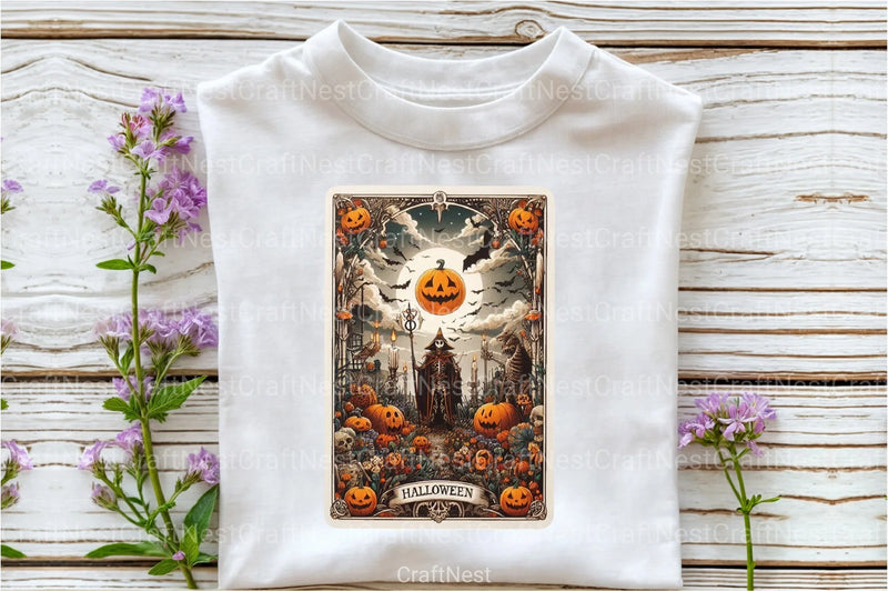 Halloween Tarot Card Clipart Bundle 17 - CraftNest - Digital Crafting and Art