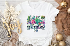 Floral Skull Clipart Bundle - CraftNest - Digital Crafting and Art