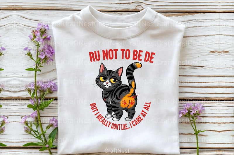 Funny Cat Quotes Clipart Bundle 2 - CraftNest - Digital Crafting and Art