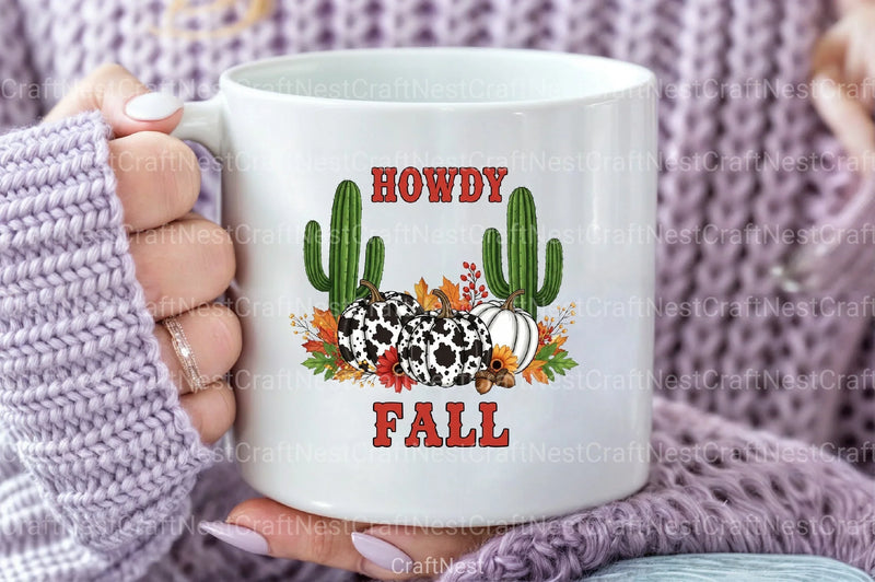 Howdy Cactus Fall Clipart Bundle - CraftNest - Digital Crafting and Art