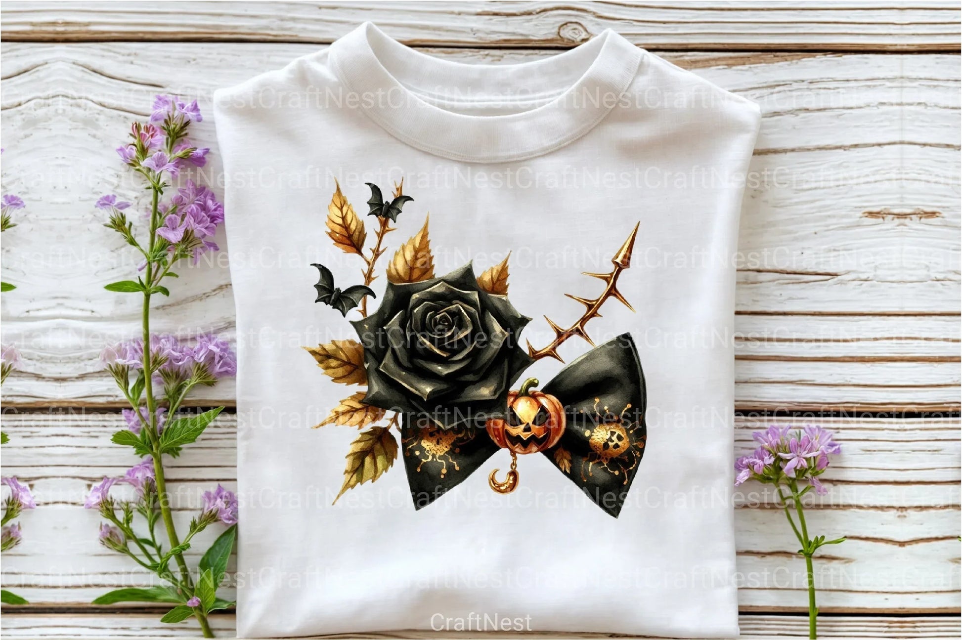 Elegant Halloween Clipart Bundle 1 - CraftNest - Digital Crafting and Art