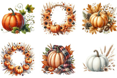 Autumn Pumpkin Clipart Bundle 77 - CraftNest - Digital Crafting and Art