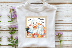 Fall Halloween Cute Ghost Clipart Bundle - CraftNest - Digital Crafting and Art