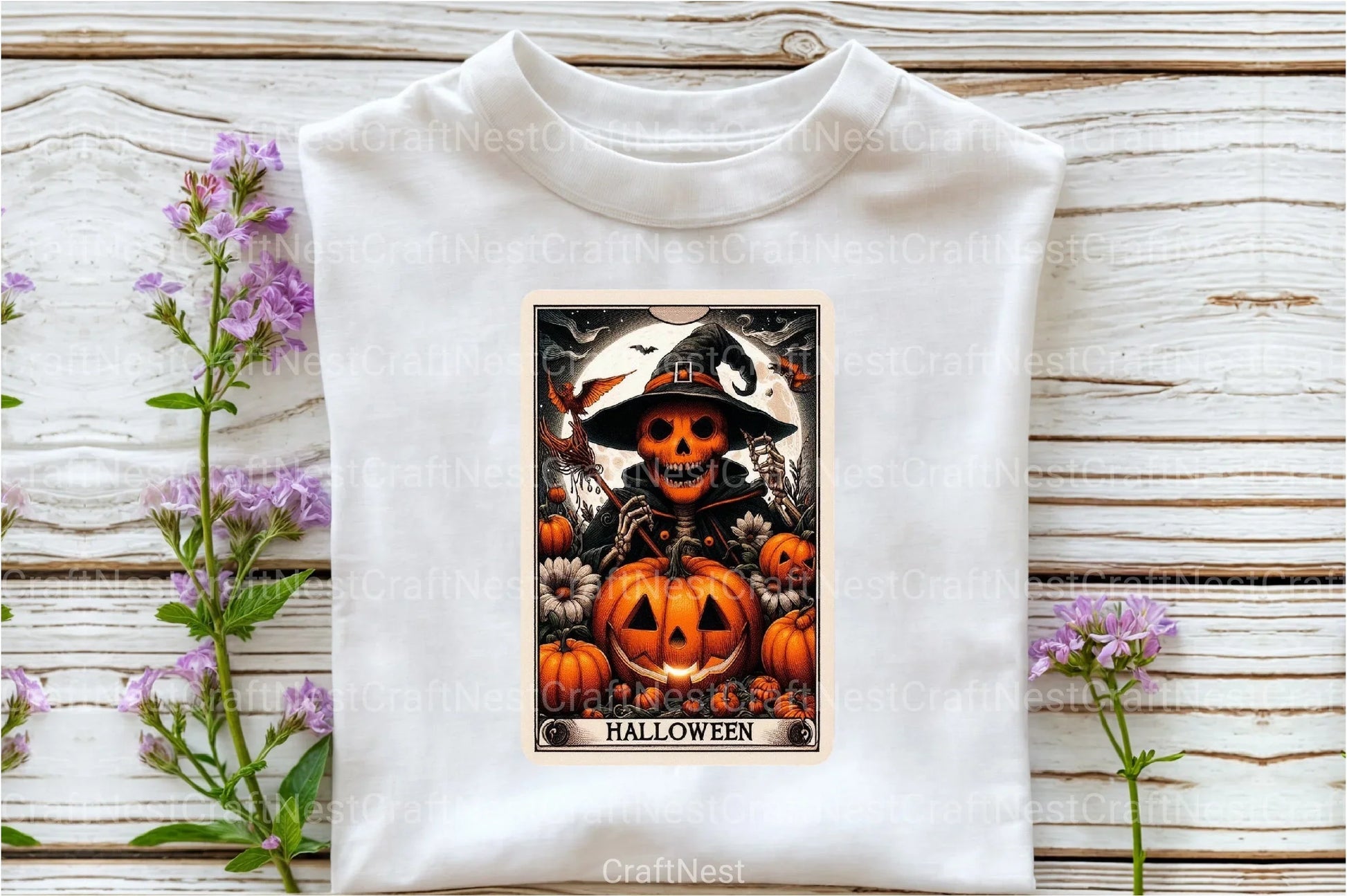 Halloween Tarot Card Clipart Bundle 19 - CraftNest - Digital Crafting and Art