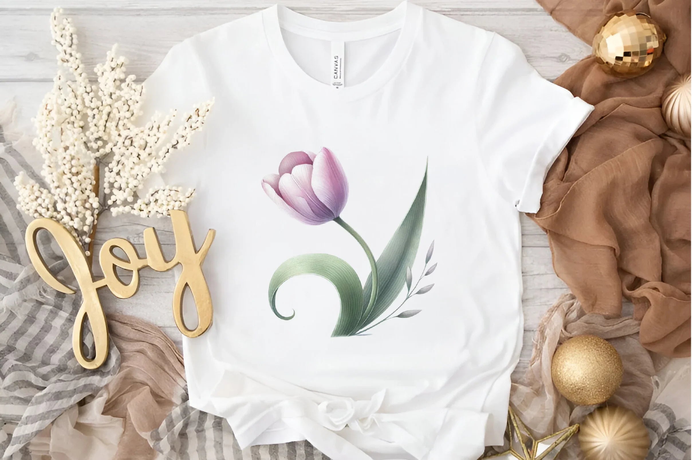 Spring Tulip Flower Clipart Bundle - CraftNest - Digital Crafting and Art
