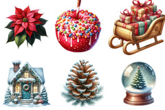 Christmas Clipart Bundle - CraftNest - Digital Crafting and Art