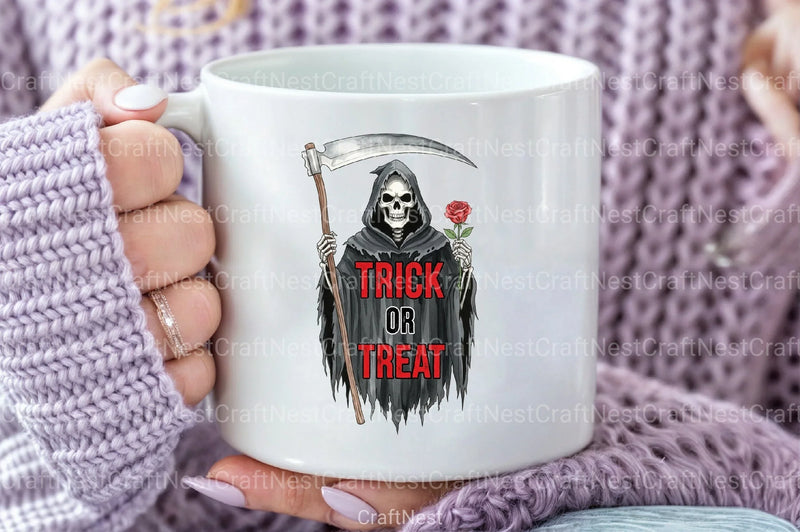 Spooky Reaper Halloween Clipart Bundle - CraftNest - Digital Crafting and Art