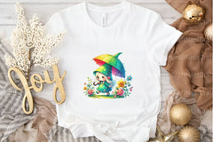 Gnome Girl Spring Clipart Bundle - CraftNest - Digital Crafting and Art