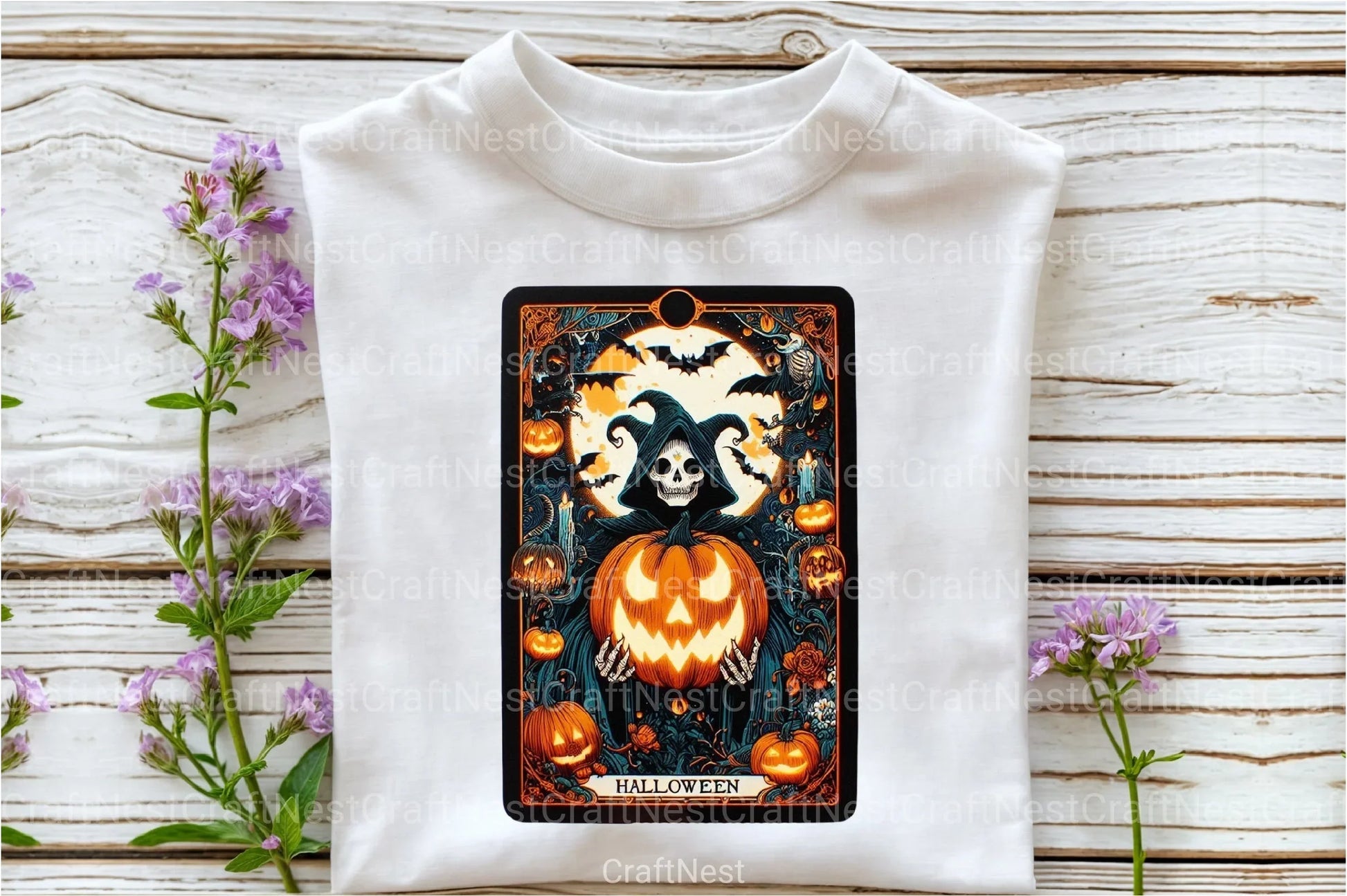 Halloween Tarot Card Clipart Bundle 29 - CraftNest - Digital Crafting and Art