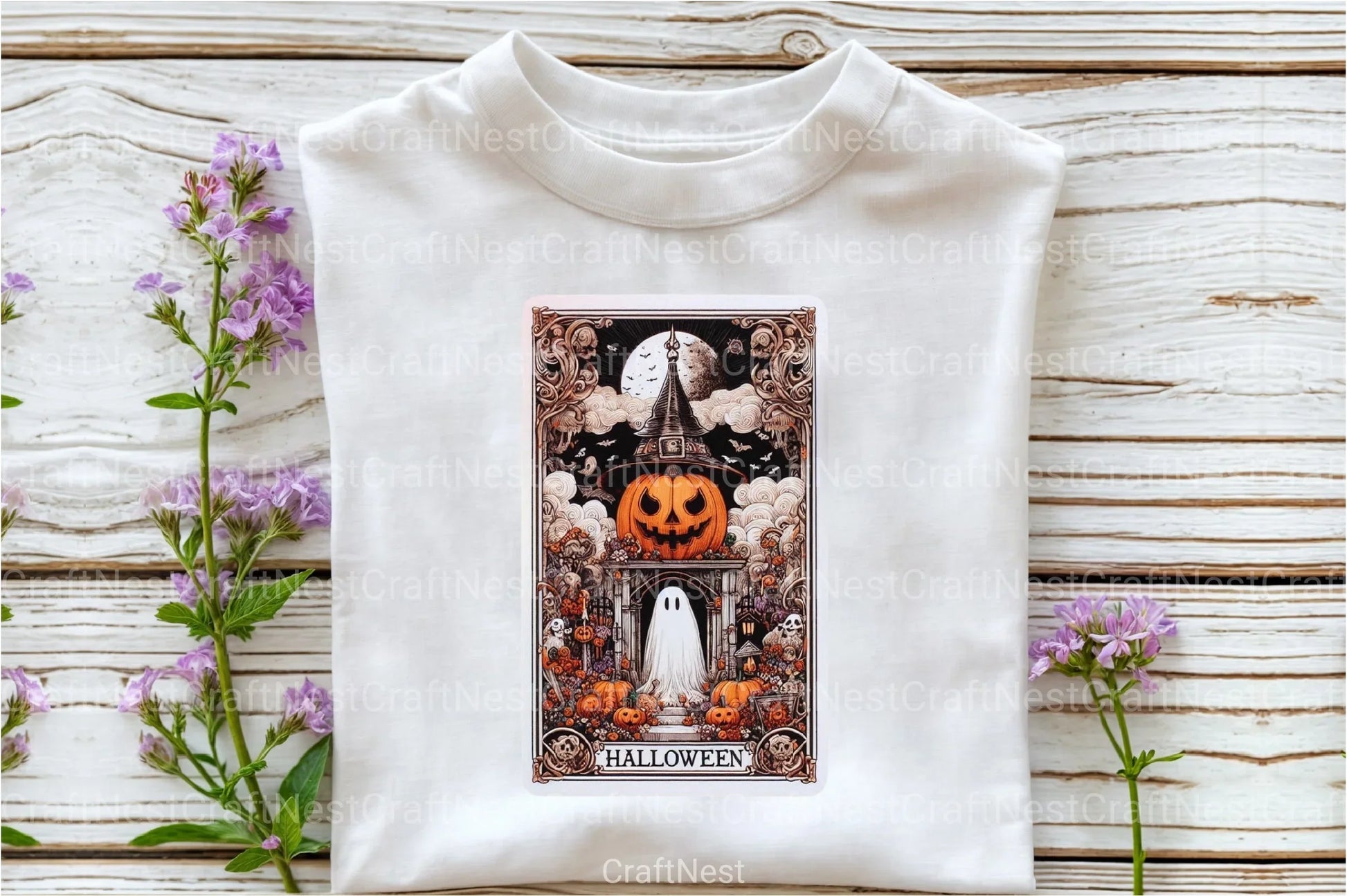 Halloween Tarot Card Clipart Bundle 7 - CraftNest - Digital Crafting and Art