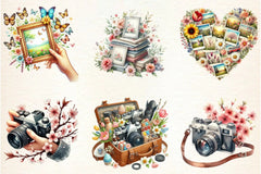 Spring Photography Clipart Bundle - CraftNest - Digital Crafting and Art