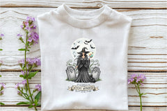 Vintage Halloween Witch Clipart Bundle 3 - CraftNest - Digital Crafting and Art