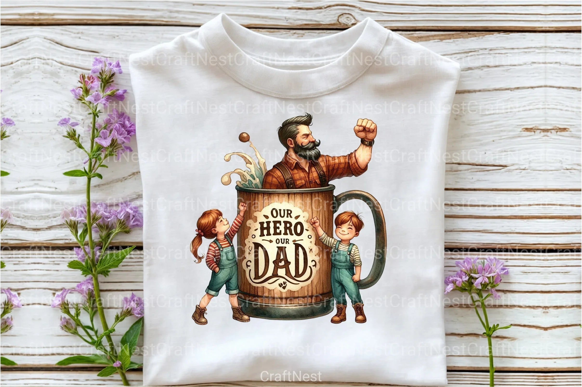 Kids Father’s Day Fist Bump Clipart Bundle 10 - CraftNest - Digital Crafting and Art