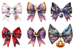 Halloween Bow Clipart Bundle 45 - CraftNest - Digital Crafting and Art
